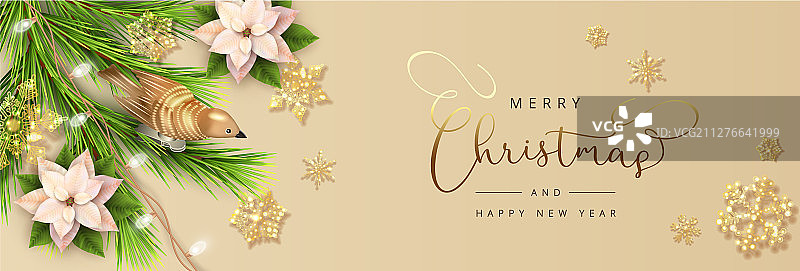 圣诞节新年banner图片素材