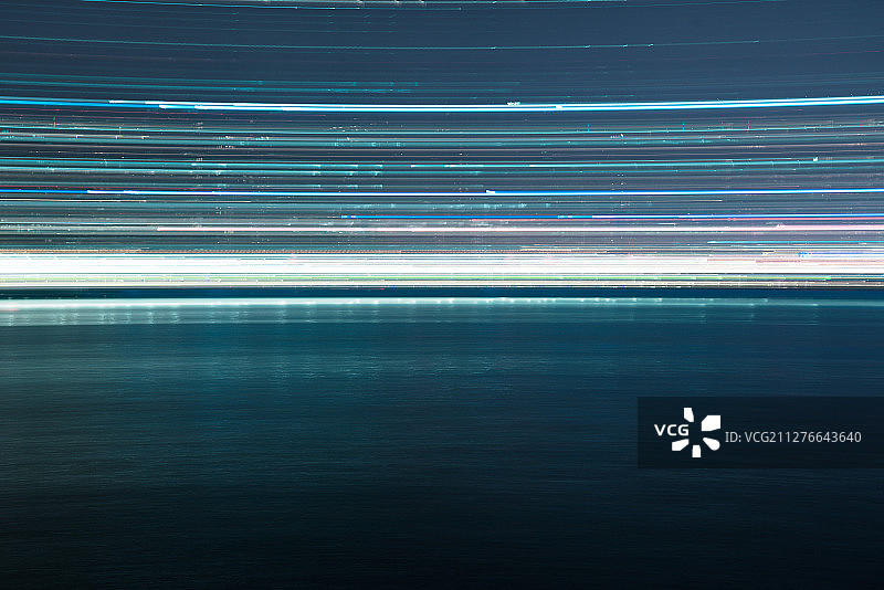 流线型灯光线条图片素材