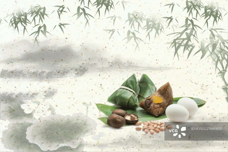 端午节吃粽子图片素材