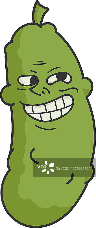 网络钓鱼 Meme 酸黄瓜卡通图片素材