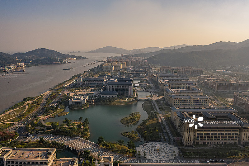 澳门大学珠海横琴校区图片素材