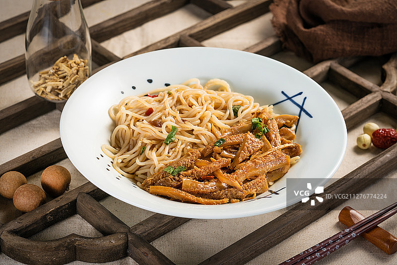 一碗美味的拌粉图片素材