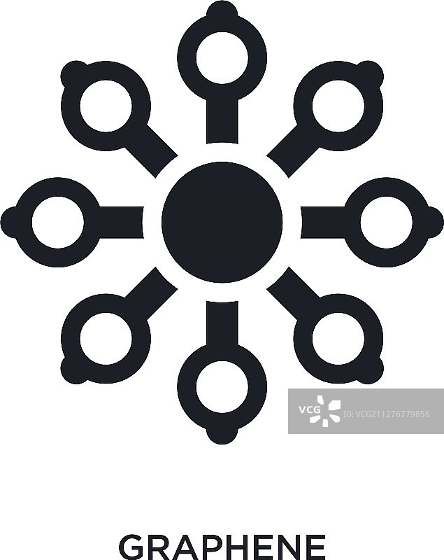 石墨烯元素图标图片素材