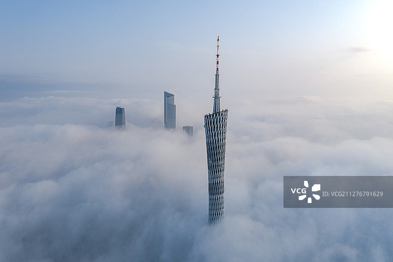 广州城市风光图片素材