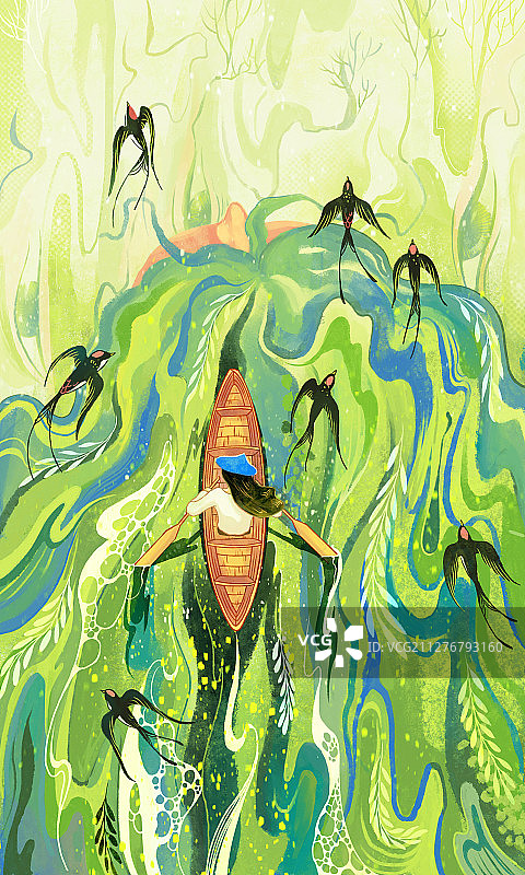 春姑娘图片素材