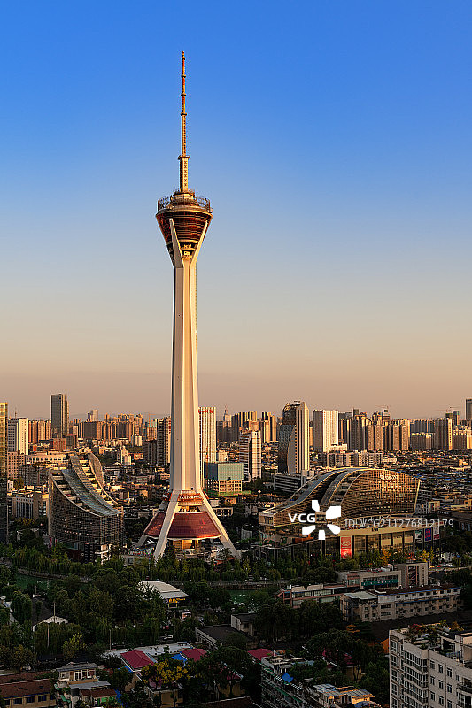 市场广播电视塔图片素材