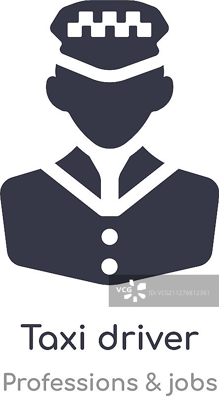 出租车司机图标图片素材