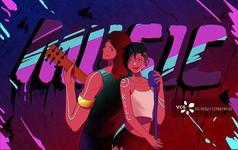 音乐会摇滚乐队图片素材