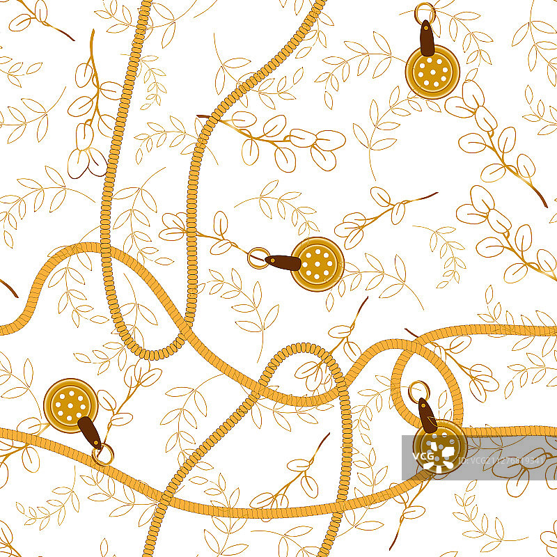 逼真的巴洛克金属项链吊坠图片素材