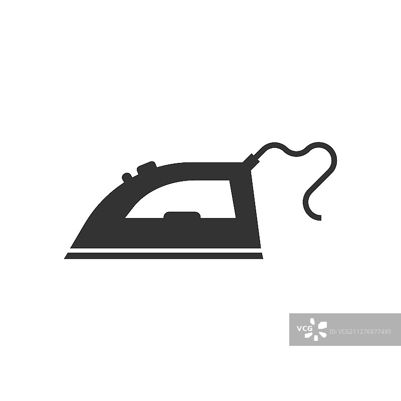 扁平风格的洗衣设备铁制图标图片素材