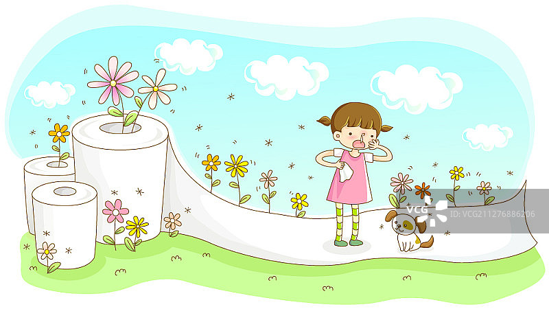 健康主题矢量插画图片素材