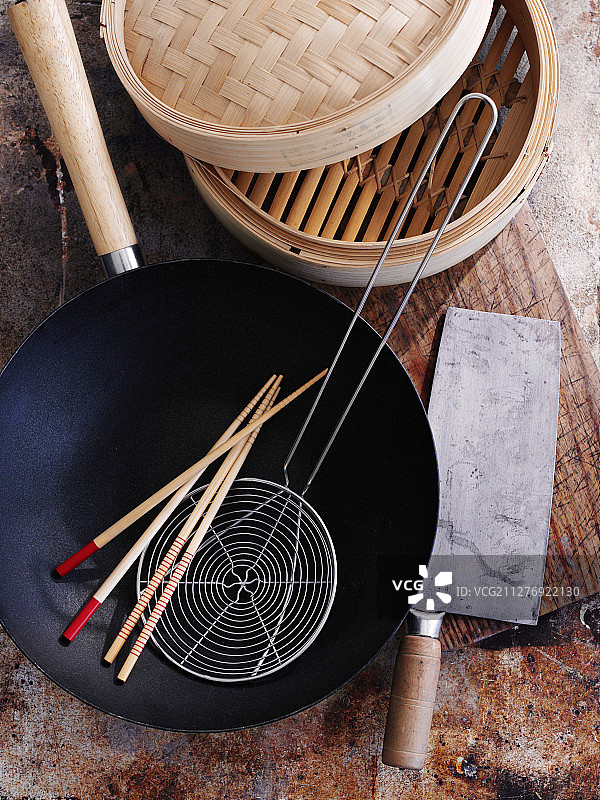 亚洲厨房用具图片素材