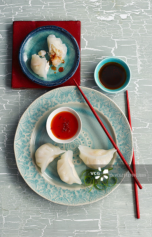 双味鲜虾云吞图片素材