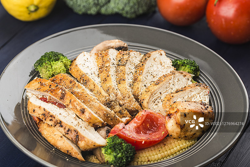 鸡胸肉美食图片素材