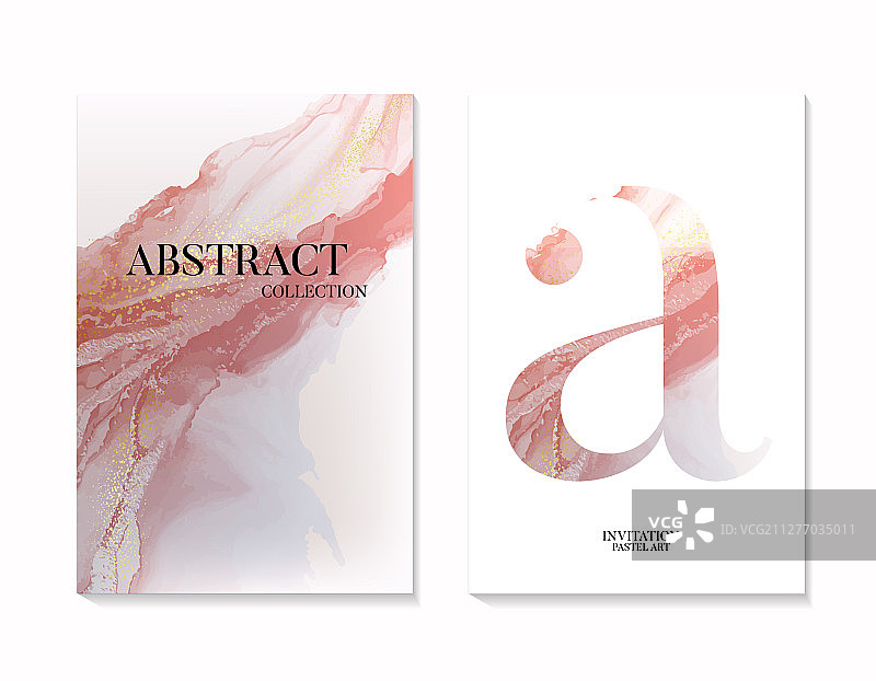 奢华大理石渐变粉彩金色纹理图片素材