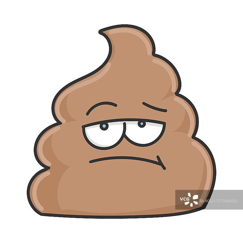 无聊的便便卡通人物图片素材