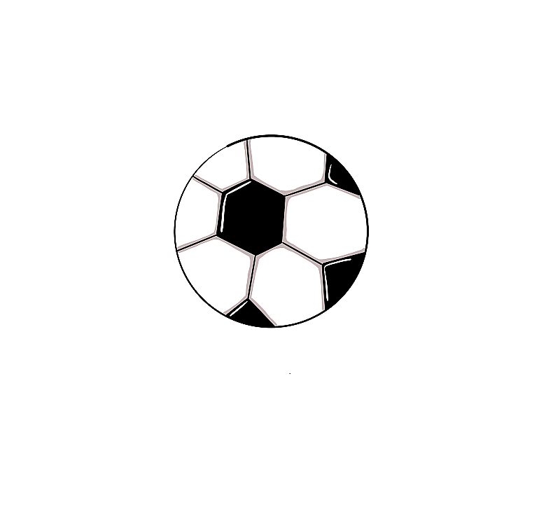 元素：手绘足球图片素材