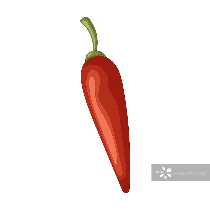 香辣辣椒卡通图标图片素材