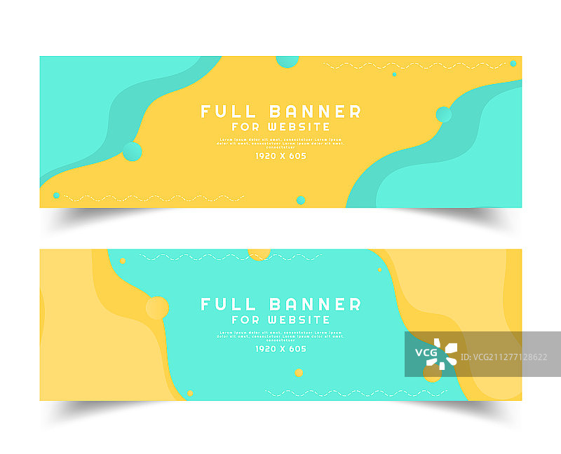 现代艺术风格网站banner图片素材