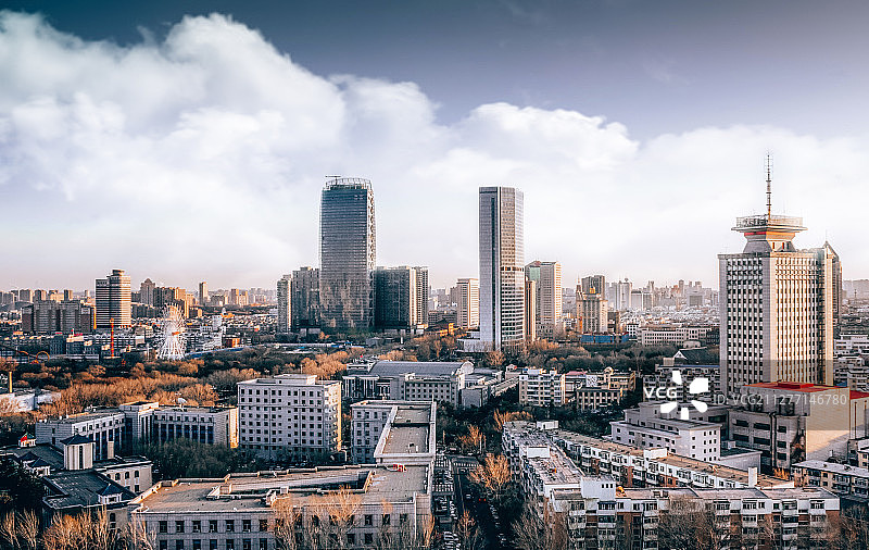 长春市中心（长春国际中心＆凯悦）图片素材