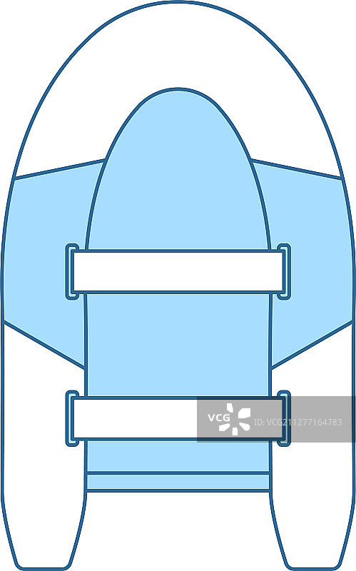 橡皮艇图标图片素材