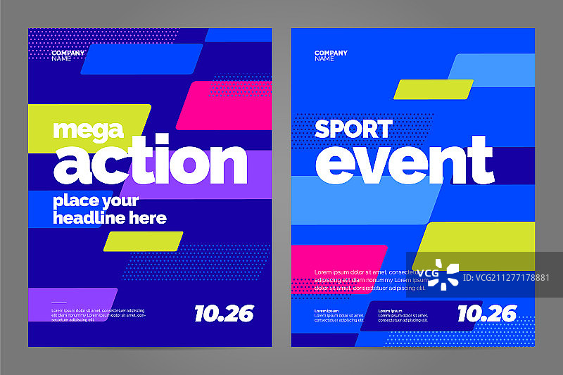 体育赛事海报模板设计图片素材