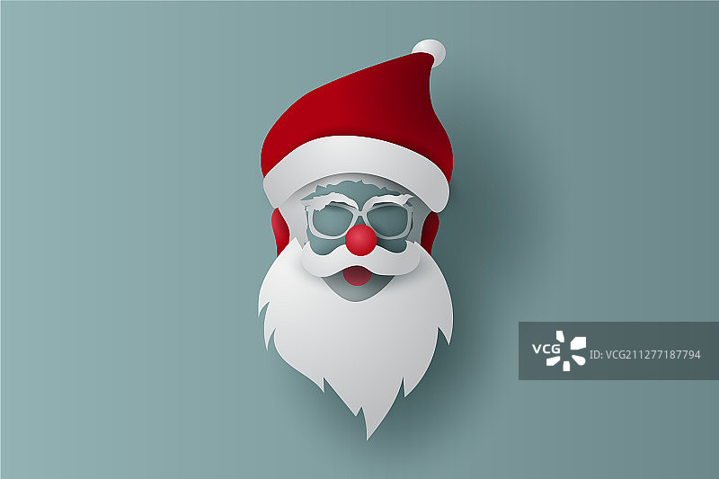 圣诞新年主题面具图片素材