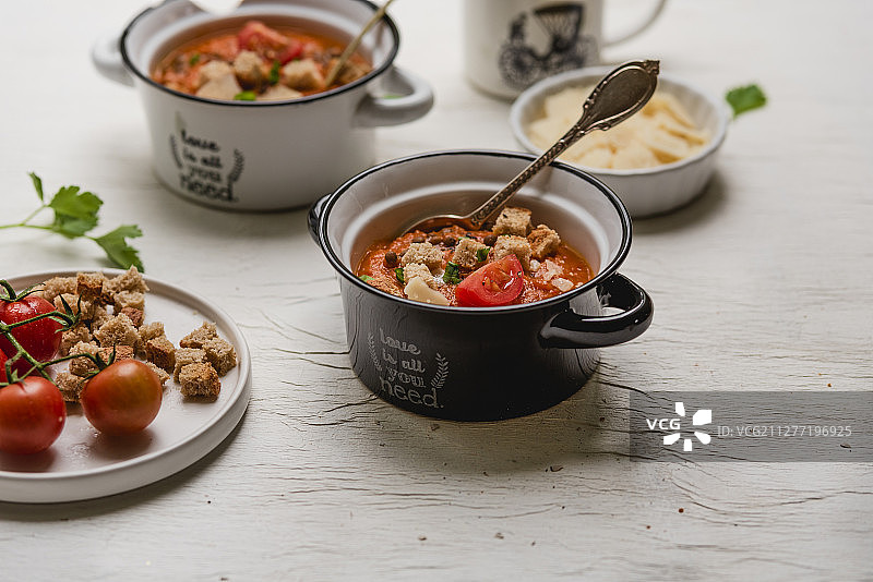 番茄汤图片素材