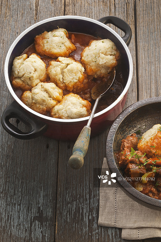 牛肉馅饼配饺子皮图片素材