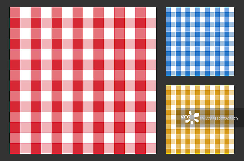 格子桌布无缝图案图片素材