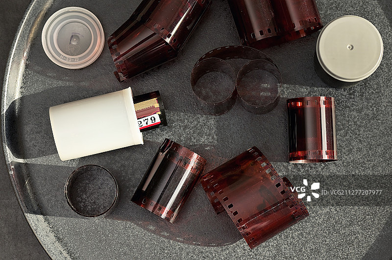 35毫米底片冲洗照片胶卷图片素材