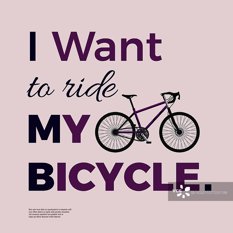 逼真自行车零件背景，彩色文字和山地自行车图像图片素材