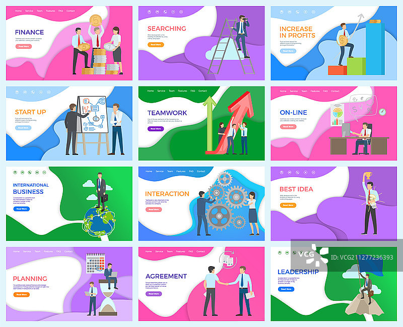 金融：寻找投资者，国际商务领导力图片素材