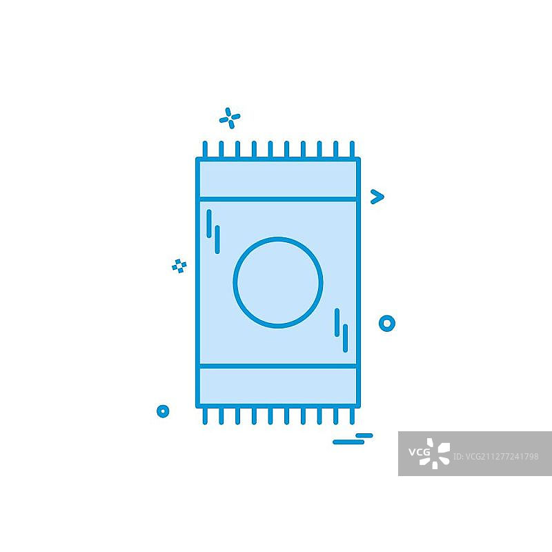 祈祷垫图标设计矢量图图片素材