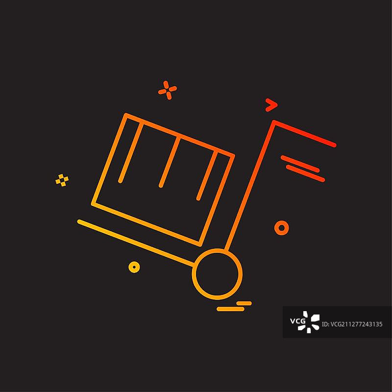 立方体图标设计矢量图片素材