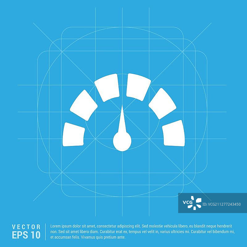 医疗机械式眼压计轮廓图标图片素材