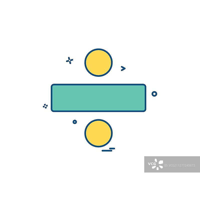 除法图标设计矢量图图片素材