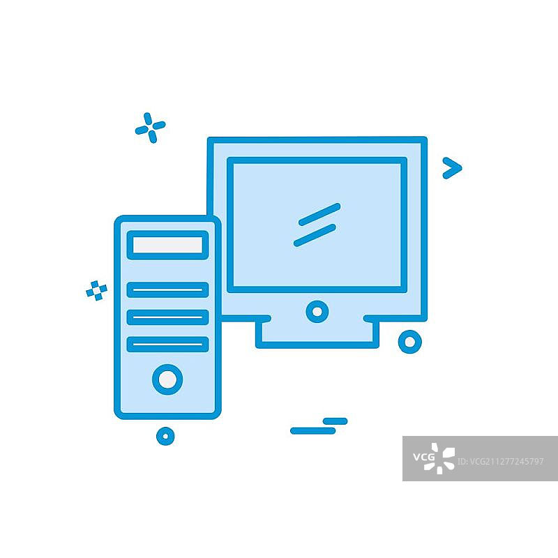 计算机图标设计矢量图片素材