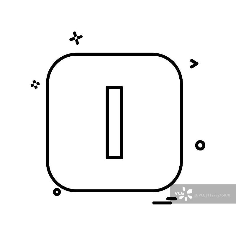 英文字母图标设计矢量素材图片素材