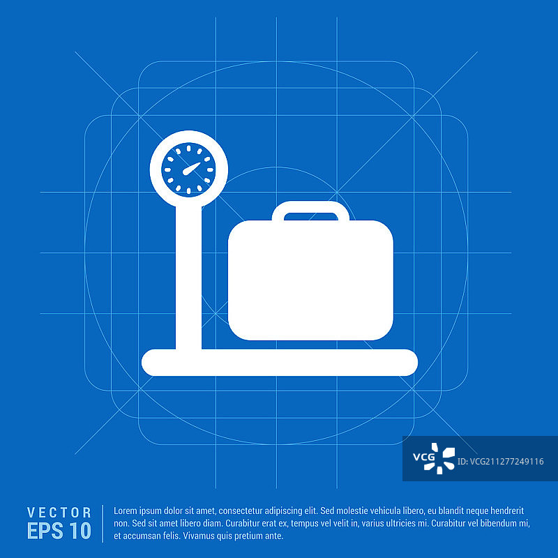 行李称重图标图片素材