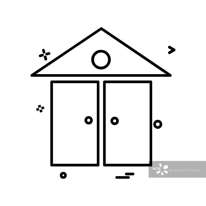 房地产图标设计矢量图片素材