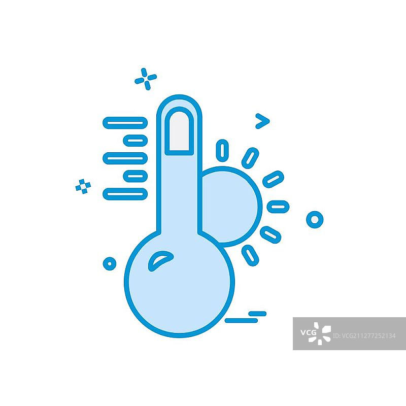 温度图标设计矢量图图片素材