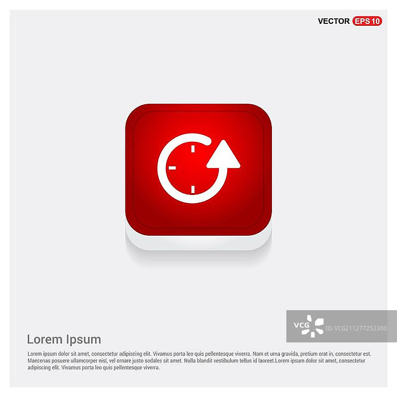 重复时钟图标图片素材