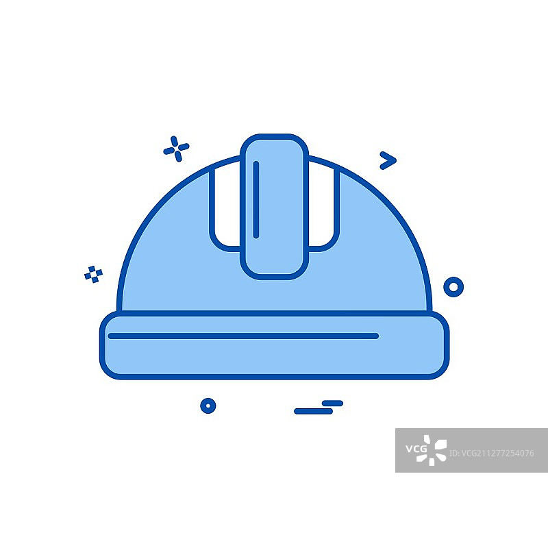 头盔劳动图标矢量设计图片素材