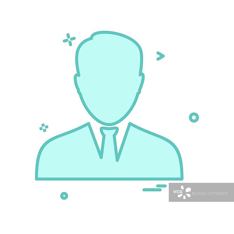 头像男性图标设计矢量图片素材