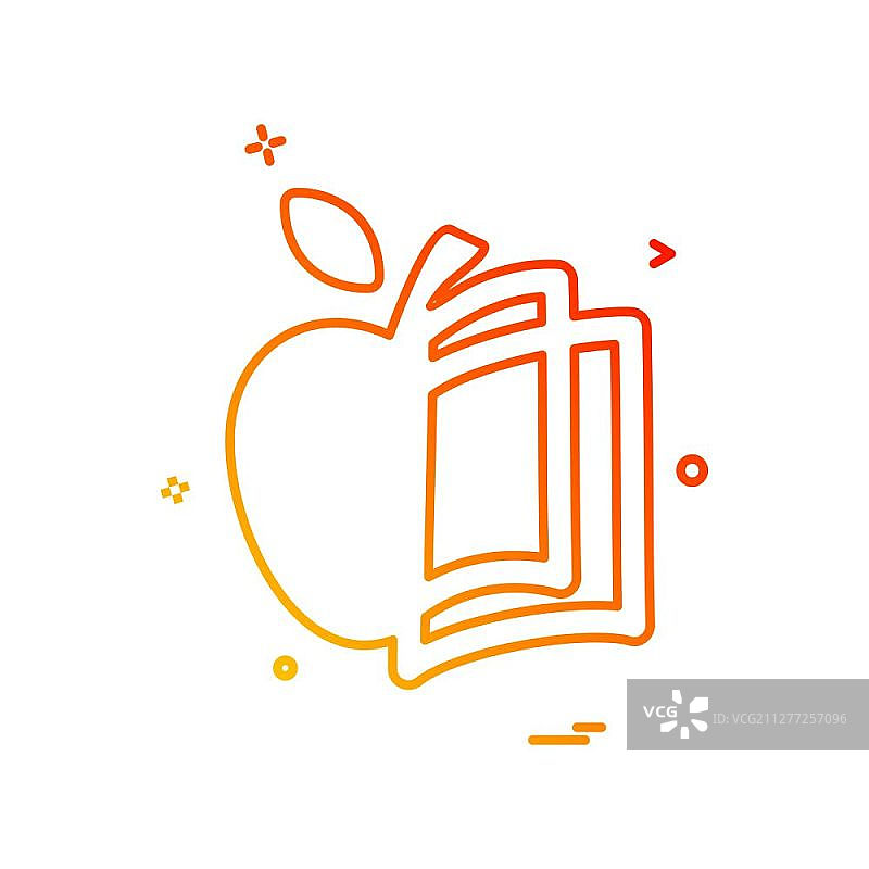 苹果图标设计矢量图图片素材