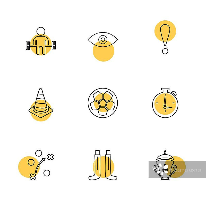 体育运动、游戏、运动员、球类、健身、足球、国际足联、俄罗斯、板球、球、球棒、球门、健身房、网球、跑步、赛跑、跨栏、鞋子、旗帜、图标、矢量、设计、扁平、收藏、风格、创意、图标图片素材