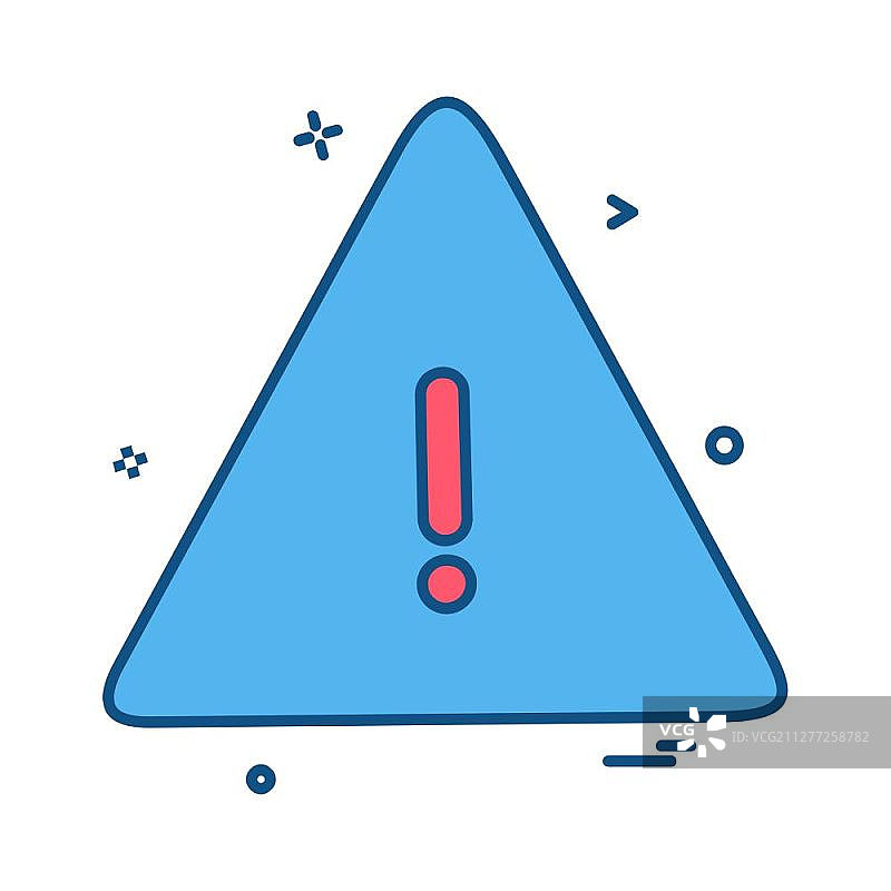 警示图标矢量设计图片素材