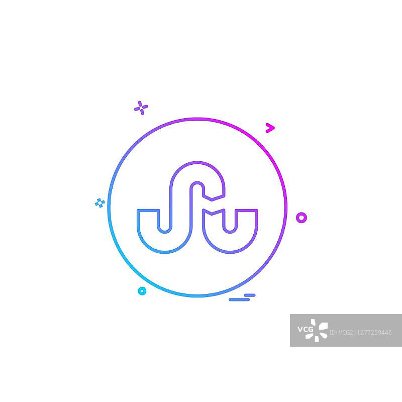 媒体网络社交图标矢量图片素材