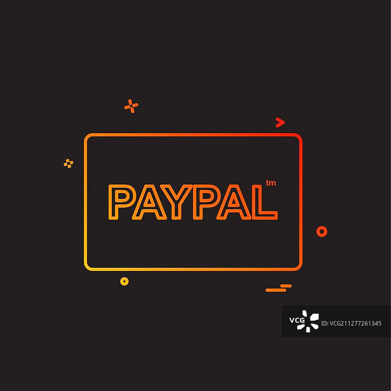 贝宝银行卡图标设计图片素材